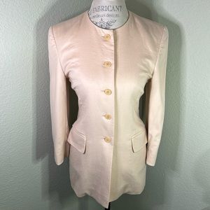 Vintage Escada Pale Pink Cashmere Coat